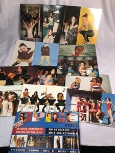 1997 Spice Girls Photo Pack, 14 Fotos With Posh Spice, 2nd Second Edition Blue - Bild 1 von 12