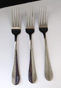 Handtuch LIVING COLLECTION Edelstahl Besteck 3 Gabeln Küche Ersatz - Bild 1 von 5