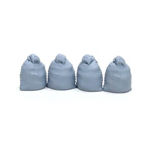 Tied Burlap Sacks / Miniature Accessories / Gaming Terrain & Scenery / Dioramas - Picture 1 of 7