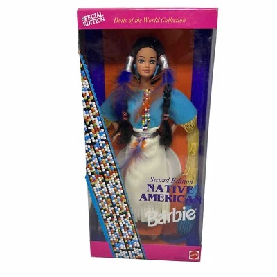Barbie nativa americana segunda edición 1993 en caja original Foto 1 de 4
