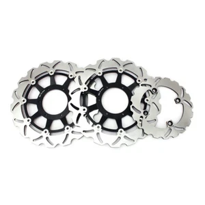 Front Rear Brake Discs For Honda CBR1000RR 06-07 CBR 1000 RR Fireblade 2006-2007 - Picture 1 of 9
