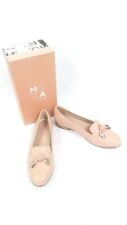 Moda In Pelle Shoes Flats Nude Pink Double Knot UK 7 EU 40 New w/ Box