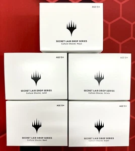 Secret Lair Culture Shocks Magic The Gathering Shock Lands  (Set Of 5) - Picture 1 of 1