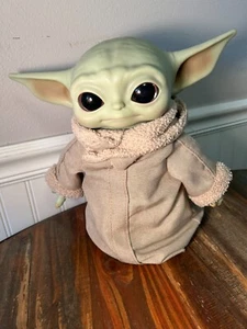 Official Star Wars Mandalorian The Child 11" Plush Baby Yoda Grogu Doll Mattel - Picture 1 of 7