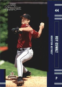 2005 Playoff Prestige Baseball Card #144 Roy Oswalt