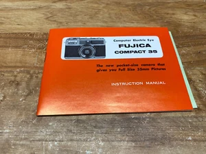 FUJICA Camera Owner Operators Original Manual Handbook Book - Picture 1 of 5