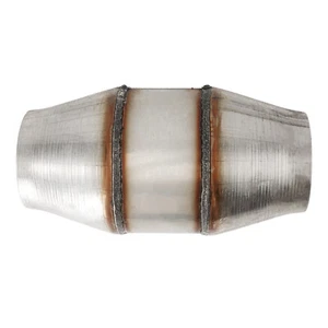 4" Universal Catalytic Converter for Diesel Truck Inlet Outlet Stainless Steel - Picture 1 of 11