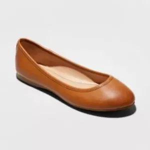 Scarpe universali filo cognac everly ballerine ecopelle donna misura 6,5 - Foto 1 di 6