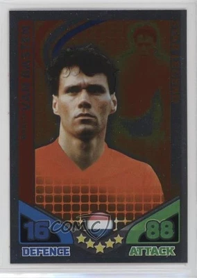 Partido Attax Sudáfrica 2010 Copa Mundial Edición Reino Unido Star Legend Marco Van Basten Foto 1 de 2