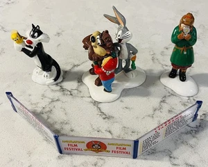 Dept 56 The Looney Tunes Animation Film Festival (Set of 4) #56.54983 - Picture 1 of 18