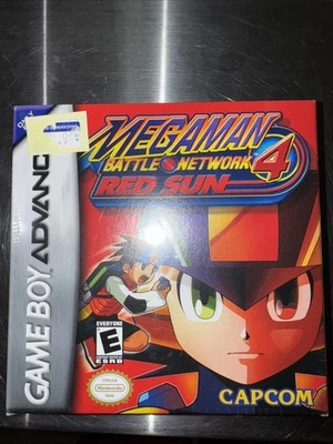 Mega Man Battle Network 4 Red Sun - Nintendo Game Boy Advance GBA - Sealed New - Image 1 of 4