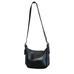 Bolso Bandolera Coach Janice Legacy 9950 De Colección Cuero Negro Latón - Imagen 1 de 18