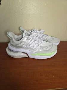 Adidas Alphaboost V1 Para Hombres Talla 10 Blanco Atlético Caminar Correr Zapatos Tenis - Imagen 1 de 8