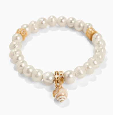 Pulseira elástica Brighton Sunset Cove Poli pérola estilo JF0214 MSRP: US$ 78 nova com etiquetas - Imagem 1 de 2