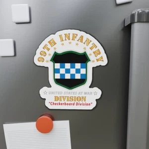 Imanes troquelados -SSI - Ejército - 99ª División de Infantería - División de tablero de ajedrez X 30 - Imagen 1 de 2