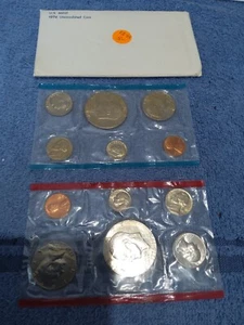 1976 US Mint Unc. Coin Set OGP Philadelphia And Denver Mints - READ DESCRIPTION - Picture 1 of 6