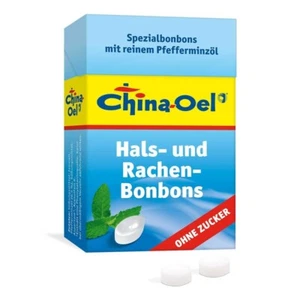 5 Boxes China Oel throat and cough drops without sugar 5 x 40g New from Germany - Picture 1 of 1
