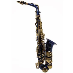 SKY"" schönes blaues Altsaxophon mit goldenen Schlüsseln *tolles Geschenk* - Bild 1 von 4