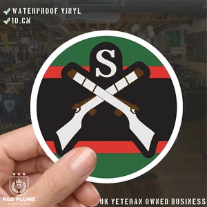 The Rifles (Light Div) Sniper Qualification Sticker - Foto 1 di 4
