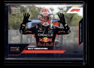2023 Topps Now Formula 1 F1 #043 Max Verstappen 10 Straight Wins - Picture 1 of 2