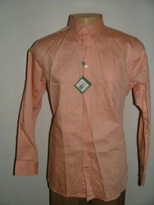 NEU MIT ETIKETT BOBBY JONES FREIZEITHEMD GR. L 100 % BAUMWOLLE MELONE EINFARBIG #235 - Bild 1 von 8