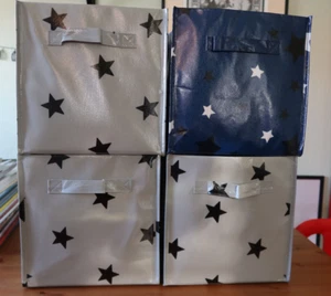 NEU w * H&M Home 4x Kiste Box Aufbewahrung Spielzeug Kinderzimmer Kallax Trofast - Bild 1 von 14