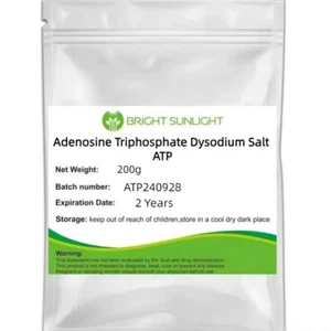 ADENOSINA TRIFOSFATO DISÓDICO SAL ATP POLVO 200 GRAMOS - Imagen 1 de 2