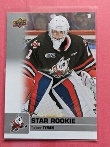 2019-20 UD CHL STAR ROOKIE SP-TUCKER TYNAN-NIAGARA ICEDOGS-SHORT PRINT