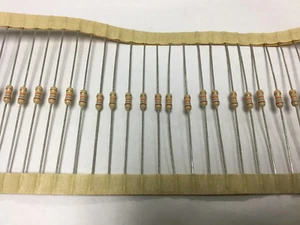 100 Pcs CF1/4-18K-5% Carbon Film Resistor 1/4W 18K 5% - Picture 1 of 1