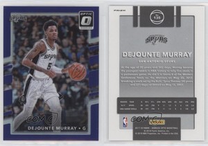 2017-18 Panini Donruss Optic Purple Prizm Dejounte Murray #135
