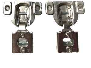 2-Pack Blum Cabinet Hinges Compact 1/2 Overlay SCREW ON, Austria Made - Picture 1 of 3
