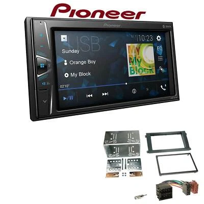 Pioneer Autoradio Bluetooth Touchscreen für Porsche Cayenne 2002-2010 schwarz - Bild 1 von 4