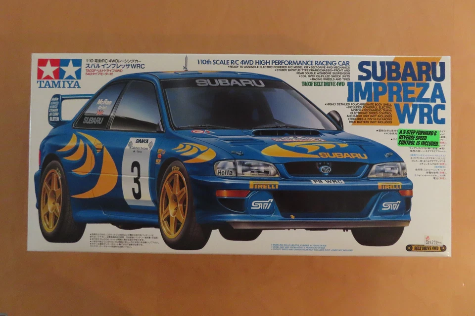 Tamiya RC Kit SUBARU IMPREZA WRC TAO3F 58210 NEW NIB 1998 - Bild 1 von 4