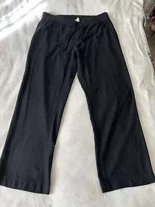 Caslon Black Linen 55%/45%rayon Blend Pants Size L - Picture 1 of 12