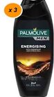 Palmolive 3 In 1 Energising Citrus Shower Gel For Men 250ml x 3