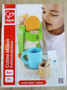 Hape Kaffeemaschine Holz grün Neu ab 3 Jahre Kinderküche Zubehör - Bild 1 von 1