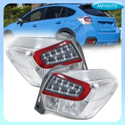 1Pair Side For Subaru XV 2016 2017 Rear Tail Light Rear Brake Light Tail Lamp - Image 1 of 4