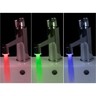 Temperature Sensor LED Light Water Faucet Tap 3 Color RGB Glow Shower Kitchen UK