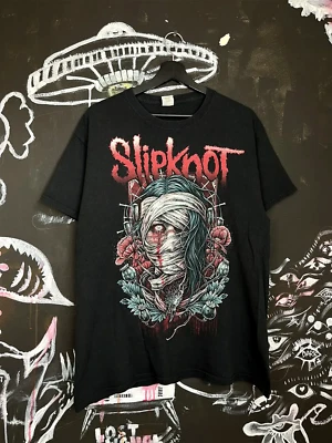 Slipknot Band Metal Black 2side T-shirt Size S-5XL - Image 1 of 4