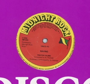 " RAVING." triston palmer. MIDNIGHT ROCK 12in 1982. - Picture 1 of 3
