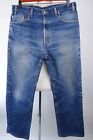 Vintage Levis 505 Jeansy Straight Fit Rozmiar 38 x 28 Made In the USA