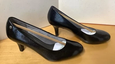 Zapatos de salón LifeStride para mujer Parigi de tacón alto negros NUEVOS TALLA 7 1/2 M con acento lateral Foto 1 de 4