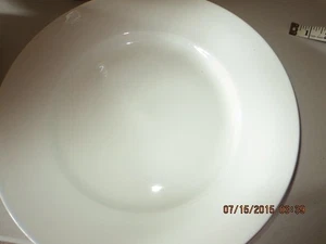SET OF 4 POTTERY BARN WHITE DISHES---12" ACROSS -#R36A-8 - Picture 1 of 24
