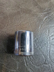 Vintage Craftsman 1/4" Drive 13MM 6 puntos zócalo poco profundo métrico V 43514 EE. UU. - Imagen 1 de 4