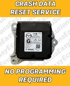 ✅FOR MAZDA D67N-57K30-B SRS RCM AIRBAG ECU SRS MODULE CRASH DATA RESET SERVICE - Picture 1 of 2