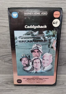 Caddyshack (1980 VHS, Clamshell) Chevy Chase, Bill Murray, Clam Shell - Picture 1 of 10