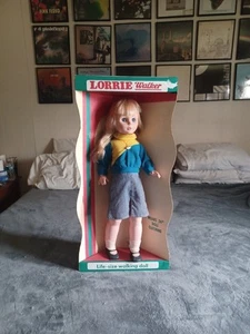Vintage Lorrie Walker Life Size Walking Doll 1960~1970 Eugene Doll Co Original - Picture 1 of 5