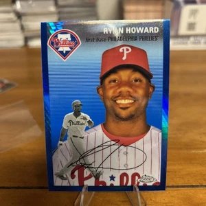 2023 Topps cromo platino aniversario Ryan Howard #411 refractor prisma azul - Imagen 1 de 2