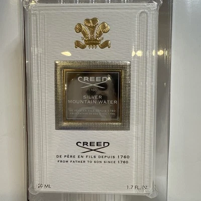 Creed Silver Mountain Water para hombre de Creed 1,7 OZ eau de parfum caja sellada Foto 1 de 2