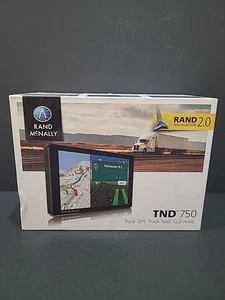 Rand McNally TND750 7 inch Truck GPS Navigator - Black New Open Box - Picture 1 of 7